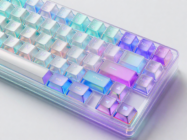 透明PC键帽PC,ABS霓虹幻彩,机械键盘键帽选购指南