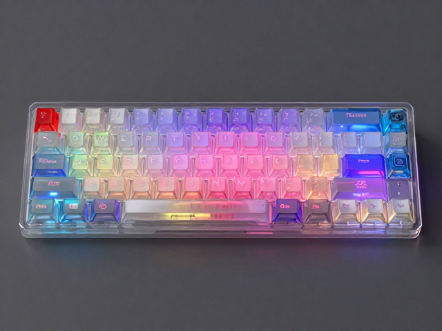 透明PC键帽怎么选？透光双色工艺色彩鲜艳，提升桌面颜值