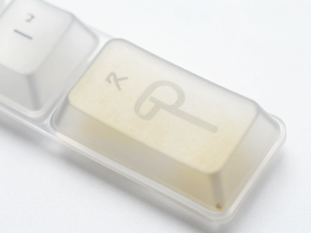 透明PC键帽发黄怎么办？PC磨砂工艺，定期擦拭防黄变指南
