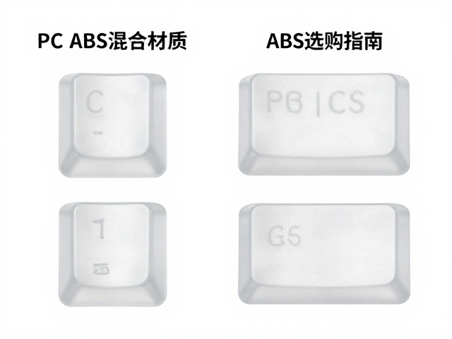 透明PC键帽磨砂半透工艺解析，PC，ABS混合材质优缺点与选购指南
