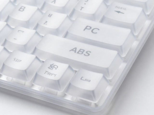 透明PC键帽磨砂半透工艺解析，PC，ABS混合材质优缺点与选购指南