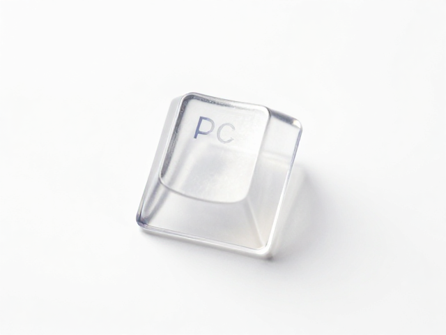 透明PC键帽怎么选?晶莹剔透双色注塑工艺解析与选购指南