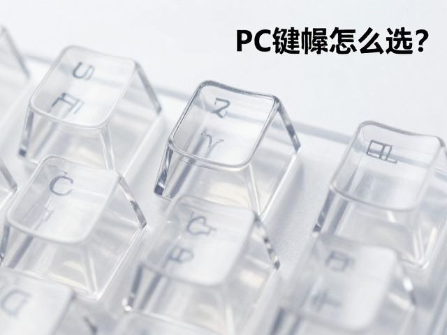 透明PC键帽怎么选?晶莹剔透双色注塑工艺解析与选购指南