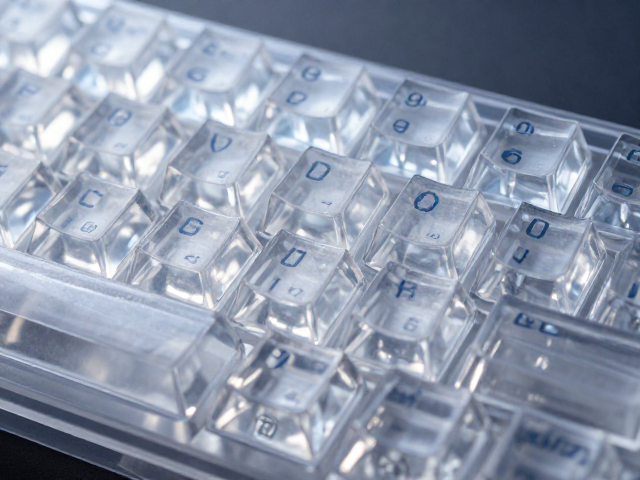 透明PC键帽怎么选?晶莹剔透双色注塑工艺解析与选购指南