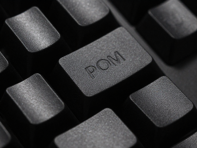 黑POM键帽CNC切割工艺，极致低噪音手感解析