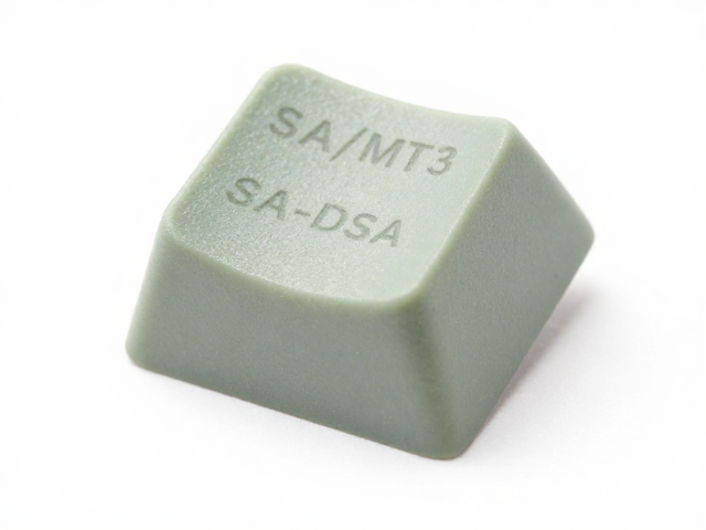 Wolff尼龙纯色键帽测评，SA/MT3/SA-DSA高度规格与学习手感解析