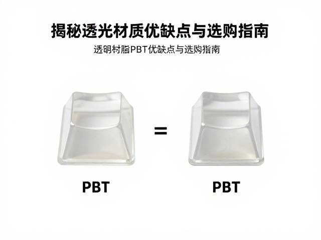 透明树脂键帽与PBT透光键帽怎么选?揭秘透光材质优缺点与选购指南