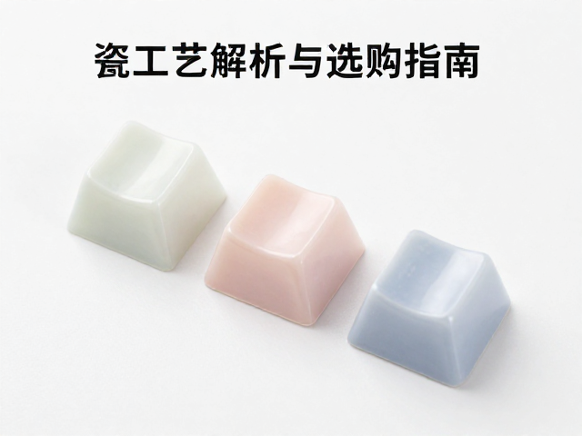 半透明渐变陶瓷键帽，陶瓷釉料工艺解析与选购指南