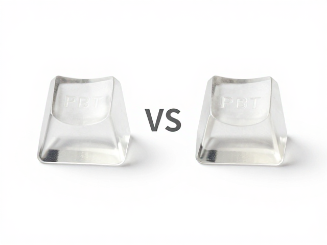 透明树脂键帽 vs PBT，耐磨与透光性的选购指南
