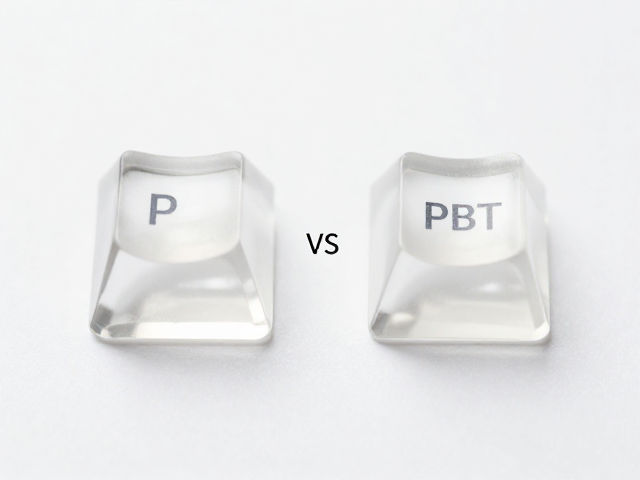 透明树脂键帽 vs PBT，耐磨与透光性的选购指南