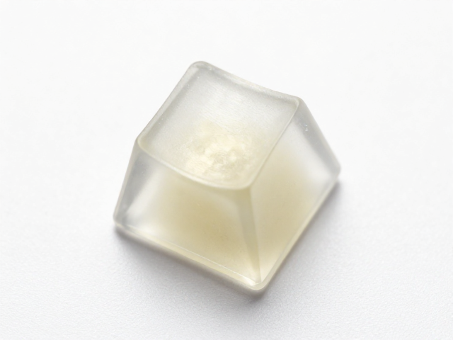 透明树脂键帽避光指南，拉丝纹理防潮防黄变