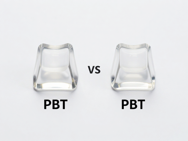 透明树脂键帽 vs PBT，耐磨与透光性的选购指南