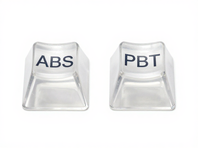透明树脂键帽怎么选？对比ABS与PBT，耐磨注塑大PK