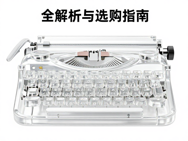 3D打印复古打字机键帽，透明树脂材质全解析与选购指南