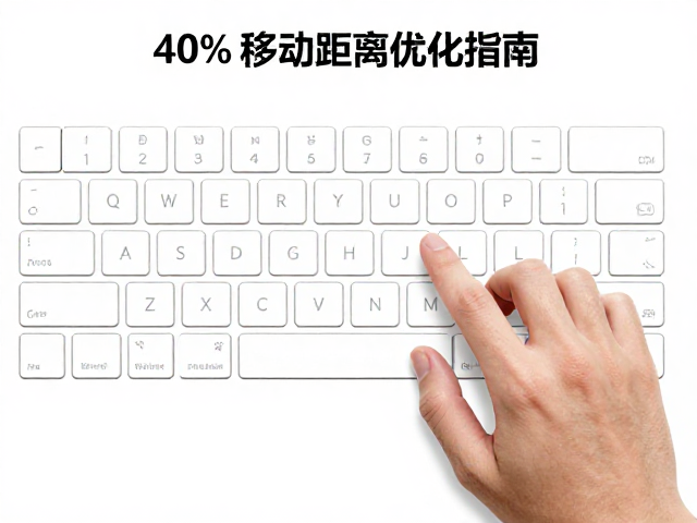 无数字小键盘怎么选?40%关键点,手部移动距离优化指南
