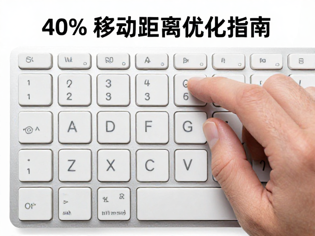 无数字小键盘怎么选?40%关键点,手部移动距离优化指南