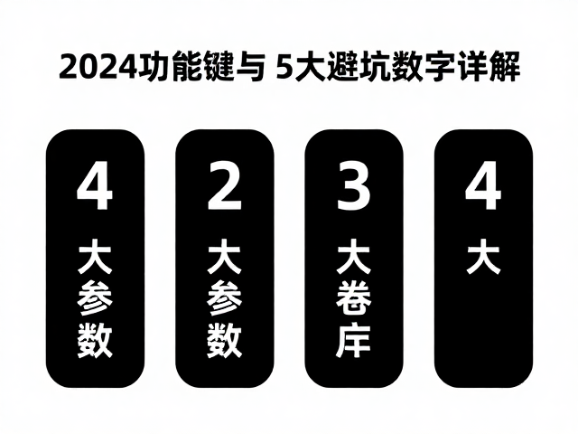 2024主流功能键选购指南，4大核心参数与5大避坑数字详解