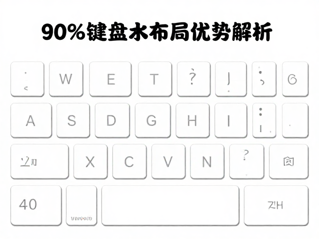 无数字小键盘90%键盘怎么选？40%，布局优势解析