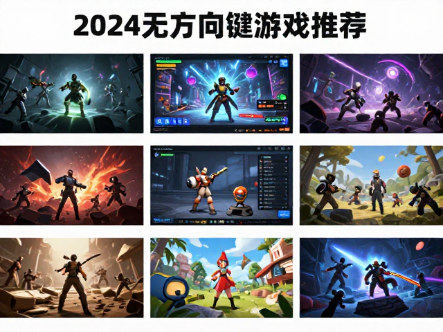 2024无方向键游戏推荐，65%高热度40%数字区精选合集