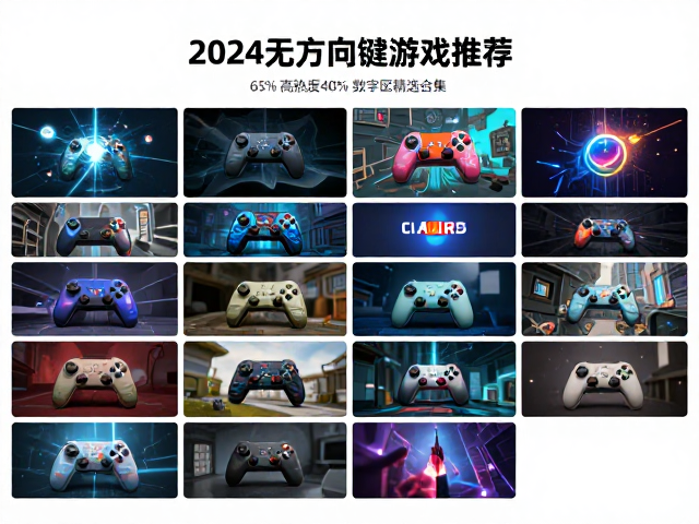 2024无方向键游戏推荐，65%高热度40%数字区精选合集