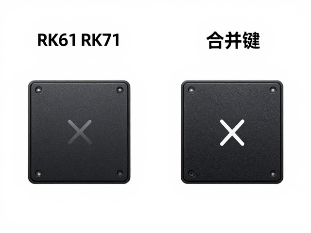 RK61/RK71怎么选？40%配列无方向键/合并键实测对比