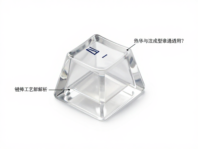 透明树脂键帽工艺解析，热升华与注塑成型谁更通透耐用？