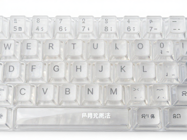 透明树脂键帽字符清晰度如何？对比双色键帽实测解析