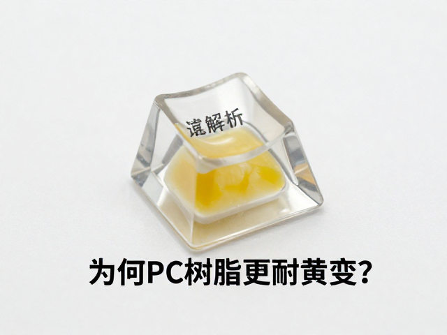 透明树脂键帽热转印工艺解析，为何PC树脂更耐黄变？