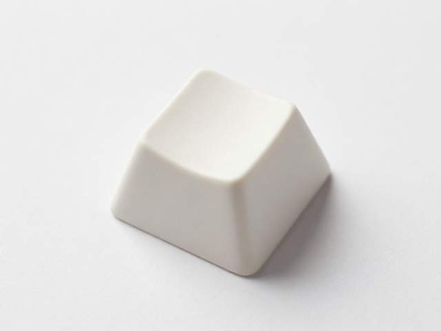 纯色陶瓷键帽单颗数十至数百元？尝试简单素坯制作揭秘