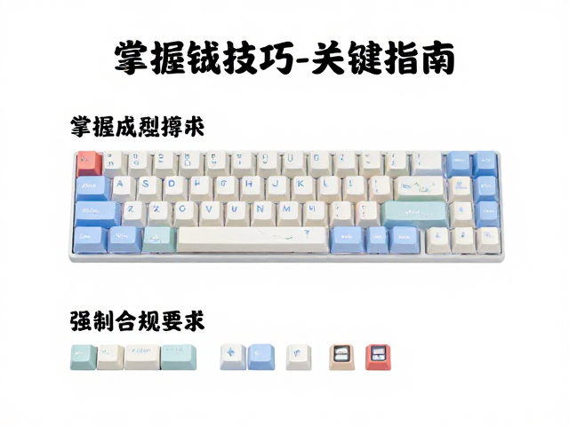 掌握成型技巧，避免剧烈撞击，选购纯色陶瓷键帽指南