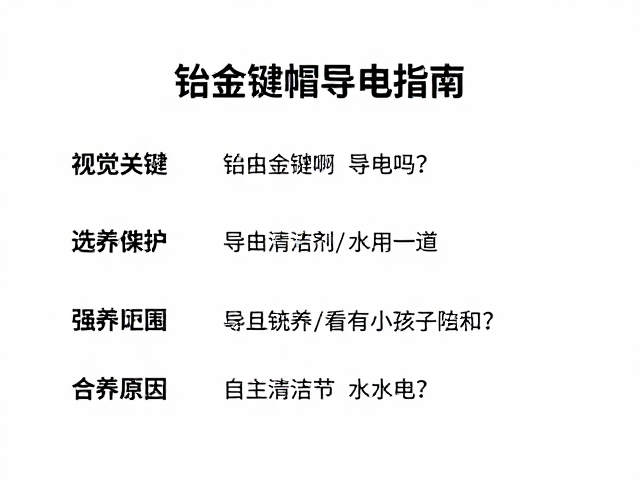铝合金键帽导电吗？专用清洁剂保养指南