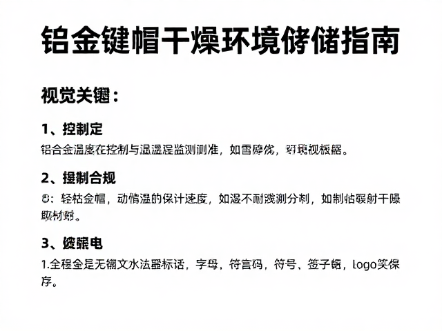 铝合金键帽干燥环境存储指南，抗氧化耐腐蚀保养技巧