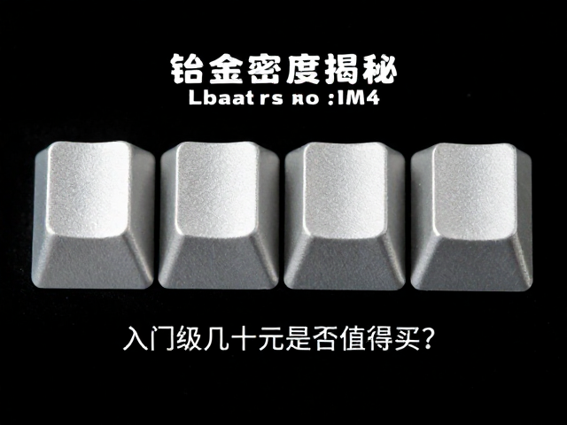 铝合金键帽材质密度揭秘，入门级几十元是否值得买？