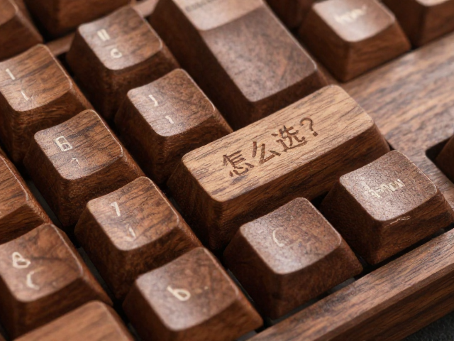 实木键帽怎么选？原木手感温润，避光防裂保养指南