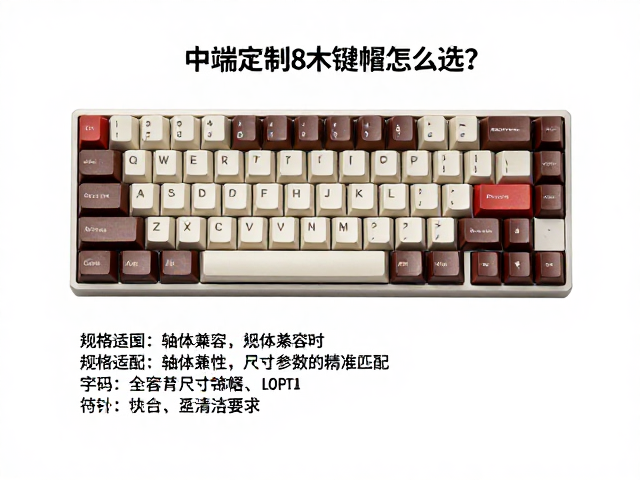 中端定制实木键帽怎么选？数百元价位避坑指南与定期清洁教程