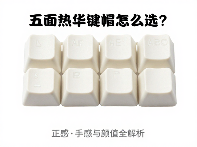 五面热升华键帽怎么选？ABS塑料基材压力适中，手感与颜值全解析