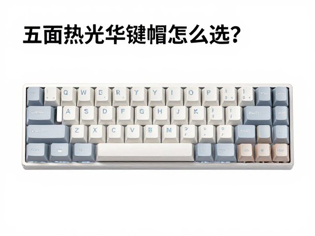 五面热升华键帽怎么选？ABS塑料基材压力适中，手感与颜值全解析