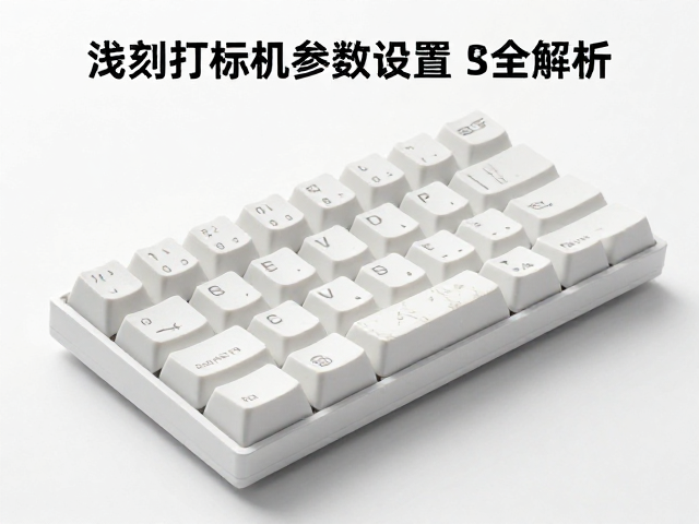 浅刻激光键帽雕刻深度多少合适？激光打标机参数设置全解析