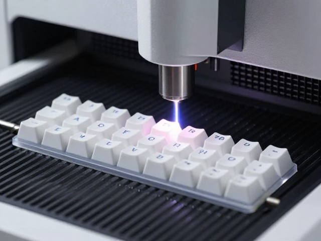 光纤激光雕刻机如何胜任浅刻激光键帽？从早期工业打标应用看精度突破
