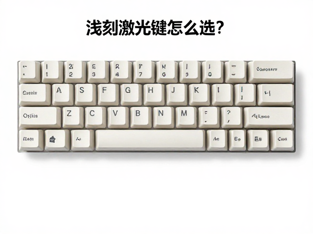 浅刻激光键帽怎么选?高对比度图文解析ABS塑料键帽优劣