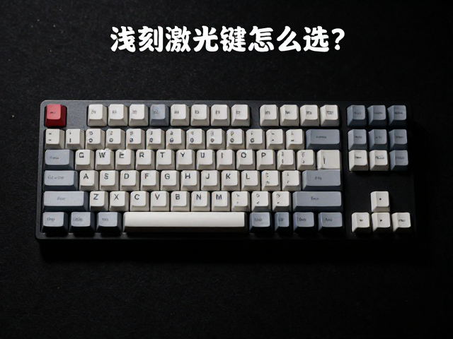 浅刻激光键帽怎么选?高对比度图文解析ABS塑料键帽优劣