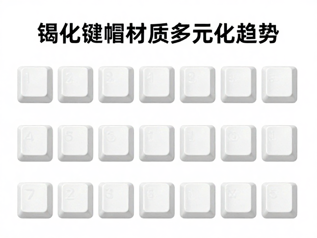 钢化玻璃键帽怎么存?低温防裂避坑指南,揭秘键帽材质多元化趋势