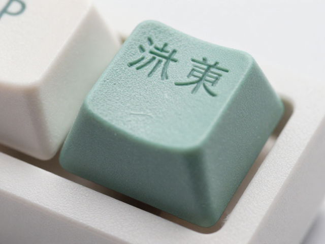 分层三色注塑键帽评测，表面纹理细腻度与字符立体浮雕感解析