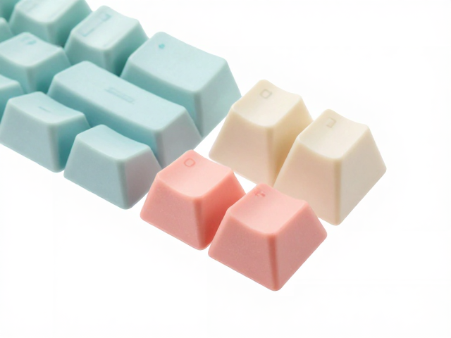 分层三色注塑键帽字符边缘清晰，注塑周期长是否值得？