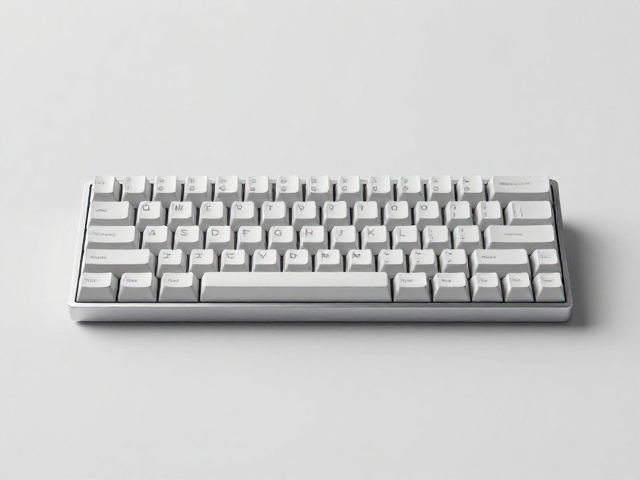 Keychron纯色无刻键帽，极简摄影静物道具推荐