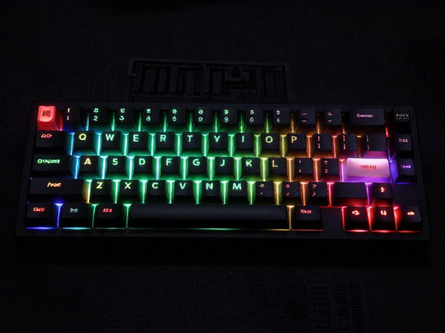 侧面透光键帽，标准ASCII，RGB，打造高颜值机械键盘灯效方案
