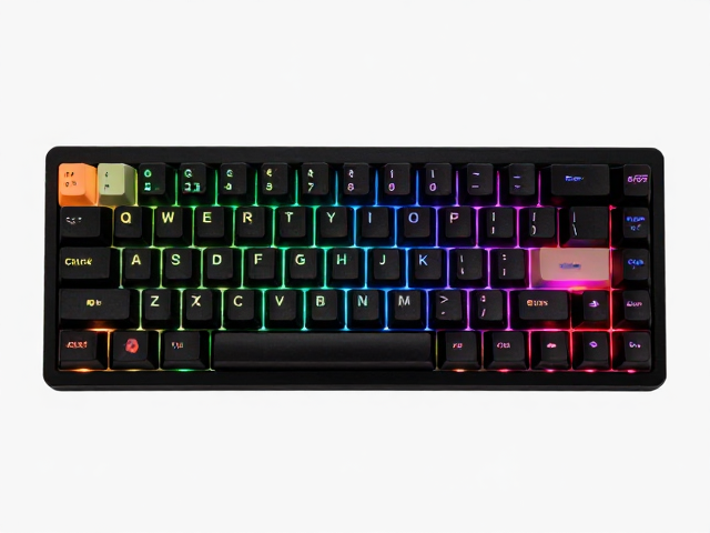 侧面透光键帽，标准ASCII，RGB，打造高颜值机械键盘灯效方案