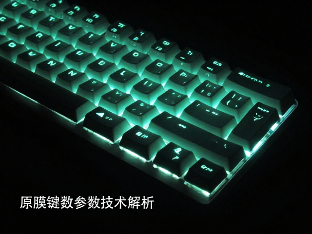 薄膜键盘背光技术解析，侧面透光键帽与激光参数设置指南