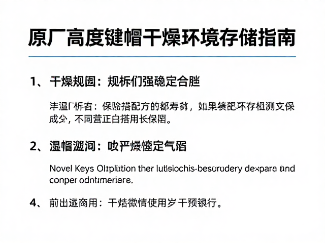 Novel Keys原厂高度键帽干燥环境存储指南，防氧化延长寿命