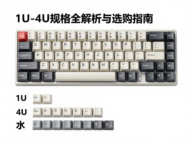 原厂高度键帽搭配标准PCB间距，1U-4U规格全解析与选购指南